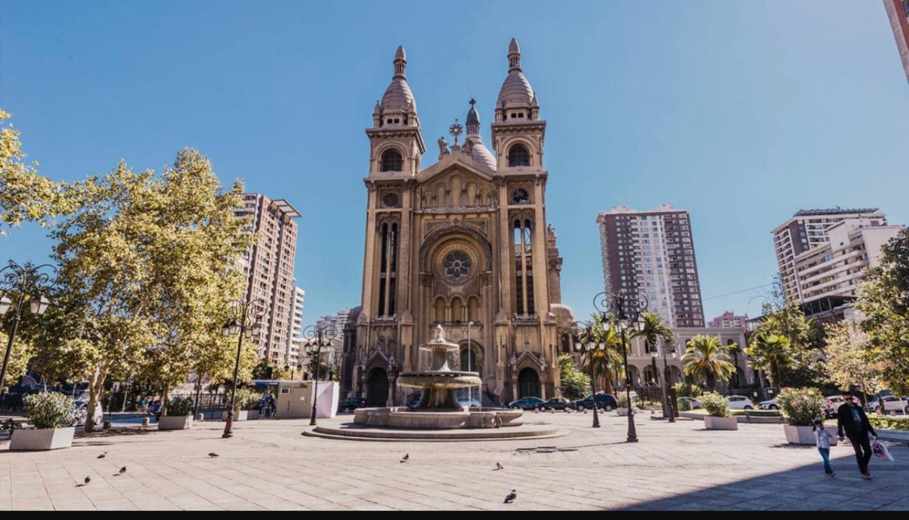 Apartamento En Santiago Centro Cerca De Movistar Arena, Caupolican Exterior foto