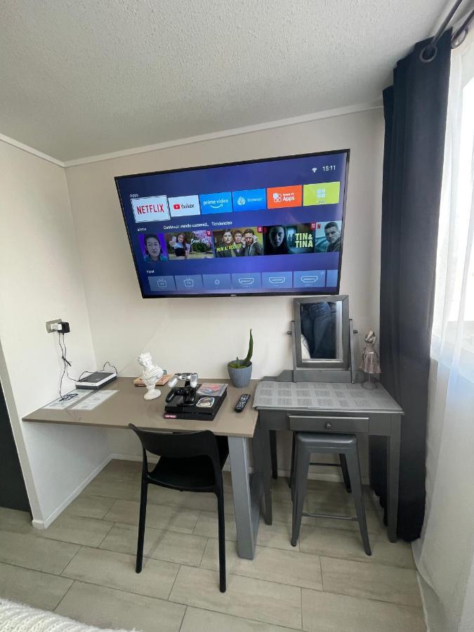 Apartamento En Santiago Centro Cerca De Movistar Arena, Caupolican Exterior foto